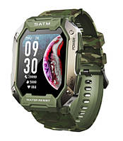 Чоловічі спортивні смарт-годинники Smart UWatch Military камуфляжні