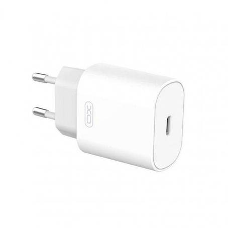 МЗП XO L91 EU 25W TYPE-C fast charger White, фото 1