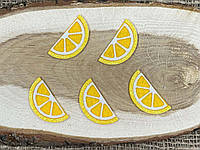 Патч с глиттером - 36 Долька лимона