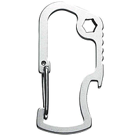 Металевий тактичний карабін, мультитул (сріблястий)