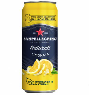 Тонік натуральний SANPELLEGRINO Naturali Limonata 330 мл