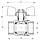 Кран кульовий FERRO PL 3/4" ГГБ art. 602 (латунна куля) (FE0557), фото 3