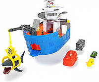 Игровой набор Dickie Toys Катер Охота на акул со шлюпкой (3779001)