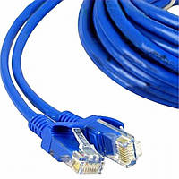 Інтернет кабель Lan Cat 5-10 метрів, патч корд 10 метрів