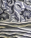 Жакард купонний 1,15м*1,5м смужки квіти, фото 3