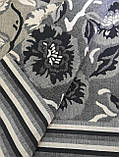 Жакард купонний 1,15м*1,5м смужки квіти, фото 2