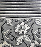 Жакард купонний 1,15м*1,5м смужки квіти, фото 5