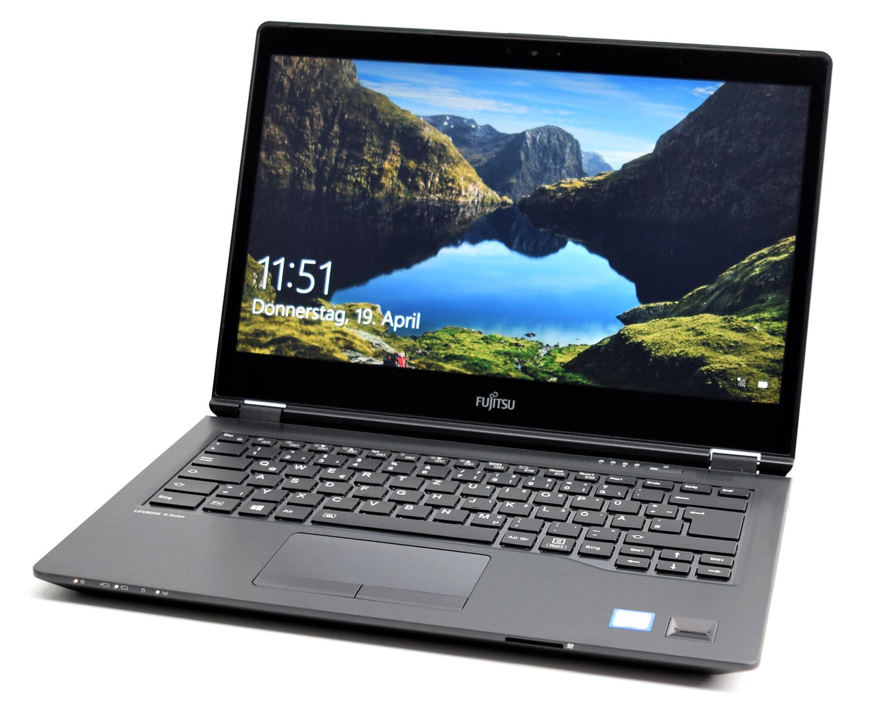 Ноутбук Fujitsu LIFEBOOK U748-Intel-Core-i5-8250U-1.6GHz-8Gb-DDR4-240Gb-SSD-W14-FHD-IPS-Web-(B)- Б/В, фото 1