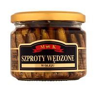 Шпроты в масле Szproty Wedzone M&K в банке, 250 г Польша