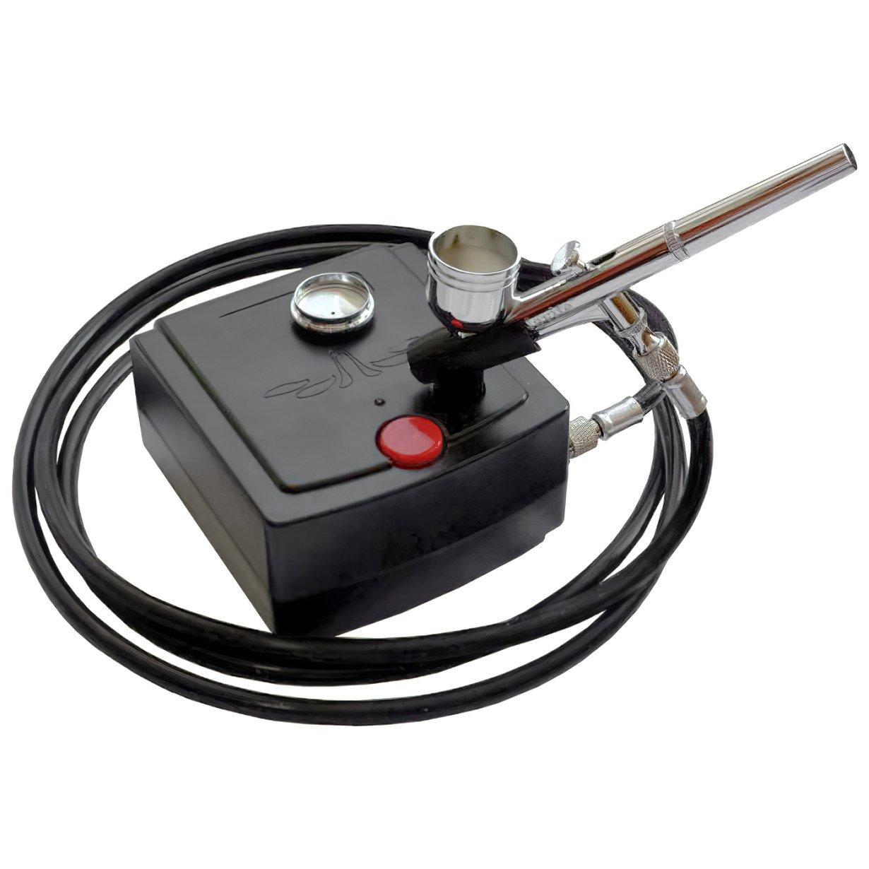 Компресор з аерографом Royalmax/Navite TC100Auto/NA-130A 0.3 мм