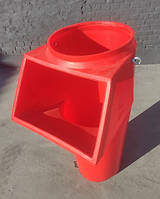 Приймальний поверховий рукав сміттєспуску будівельного