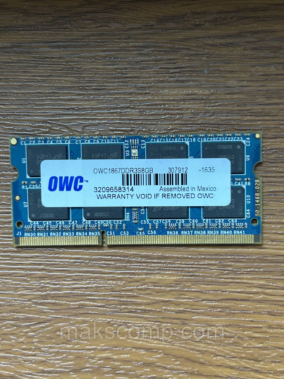 Пам'ять OWC 8Gb So-DIMM PC3-14900 DDR3-1866 OWC1867DDR3S8GB