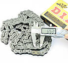 Ланцюг привода 428 136 ланок приводу із замком DID grey, фото 2