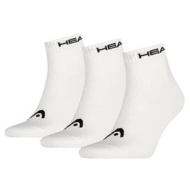 Шкарпетки Head Quater 3P Unisex чоловічі та жіночі, білі (оригінал)