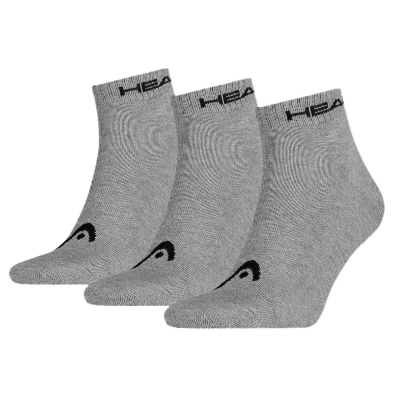 Шкарпетки Head Quater 3P Unisex чоловічі та жіночі, сірі (оригінал)