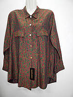 Блуза фирменная женская р. 52 042бж (только в указанном размере, только 1 шт)