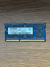 Пам'ять ELPIDA 8Gb So-DIMM PC3L-12800S DDR3-1600 1.35 v