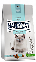 Happy Cat Sensitive Magen&Darm сухий корм для дорослих кішок з качкою та рисом, 4кг