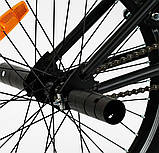 Велосипед трюковий 20 дюймів Corso BMX-3618 одношвидкісний, гальма Logon з гіроротором, пеги, фото 8