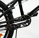 Велосипед трюковий 20 дюймів Corso BMX-3618 одношвидкісний, гальма Logon з гіроротором, пеги, фото 7