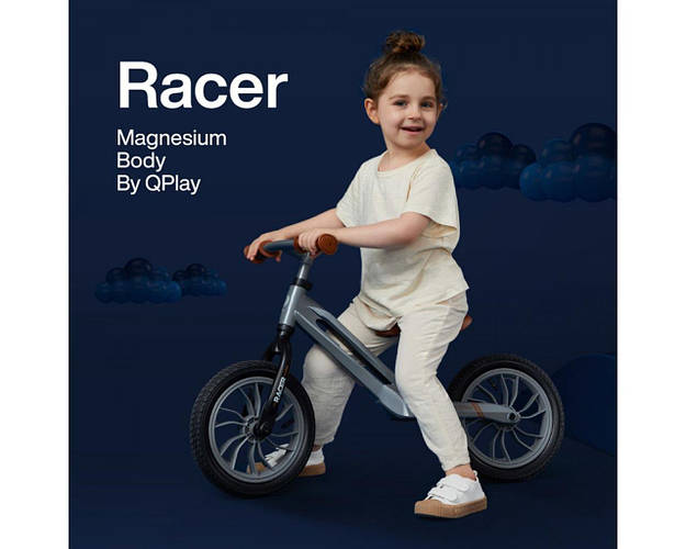 Біговіл Qplay Racer на надувних колесах, Black Brown (ID#1792701864 ...