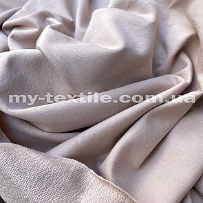 Двонитка тканина трикотажна хб Туреччина 240 grm 180 см Бежевий