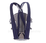 Рюкзак-слінг сумка кенгуру для перенесення немовля. Синій, фото 5