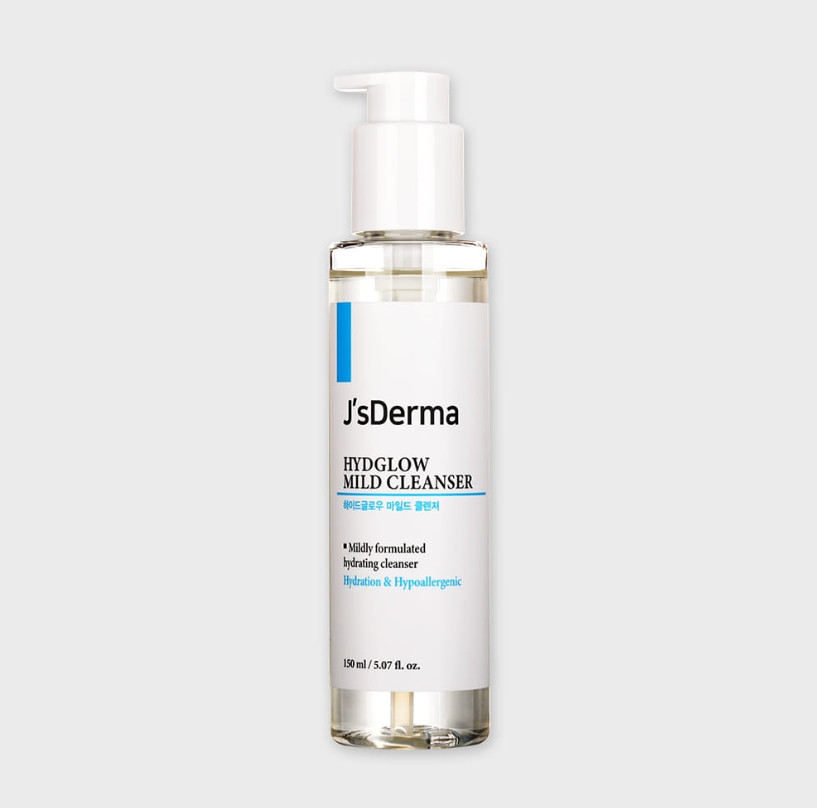 J’sDerma Hydglow Mild Cleanser 150 ml - Гель для м’якого очищення шкіри, фото 1