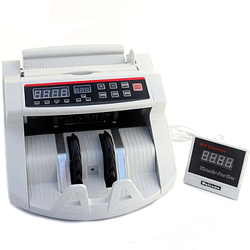 Лічильник валют Bill Counter 2089, машинка для рахунку грошей з ультрафіолетовим детектором валют