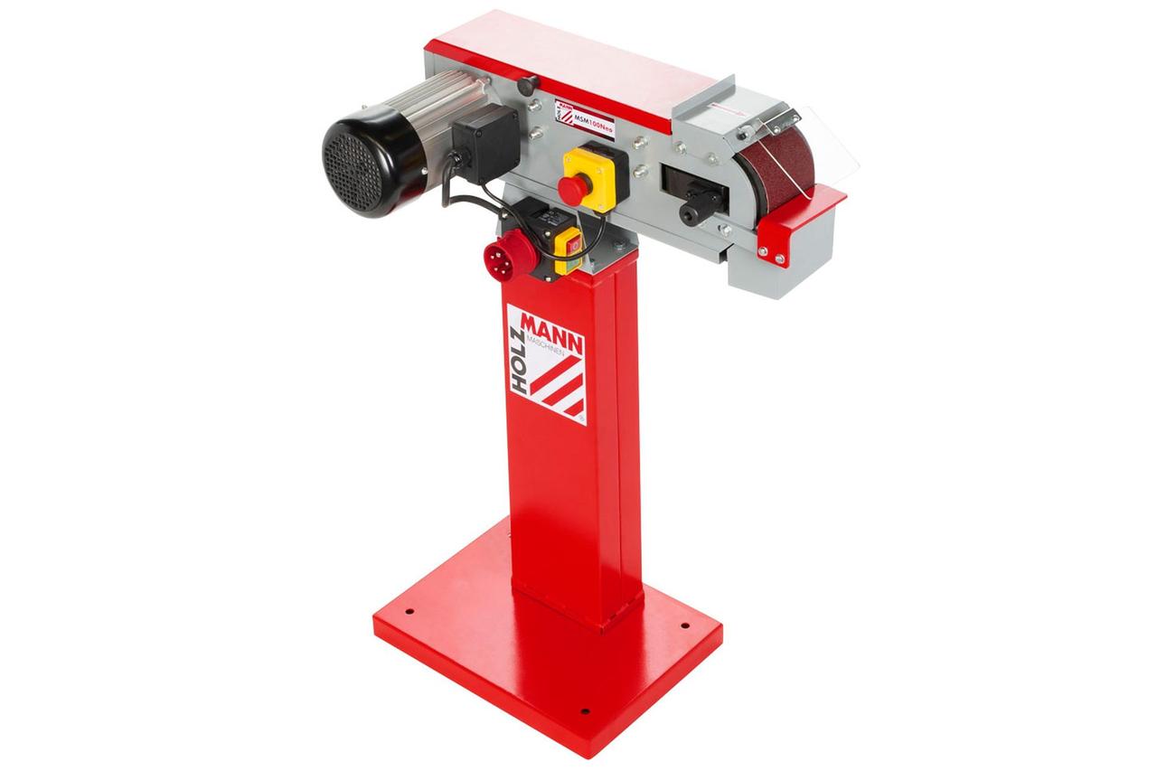 Стрічкова шліфувальна машина по металу Holzmann MSM 100L, фото 1