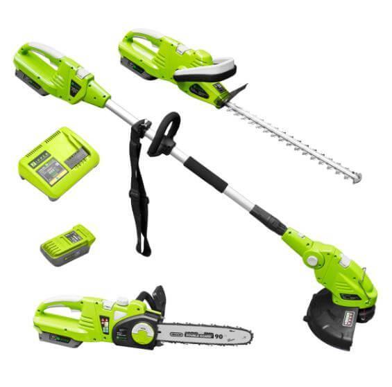 Садовий набір Zipper ZI-GPS40V-AKKU, фото 1