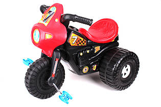 Дитячий триколісний велосипед «Трицикл» червоно-чорний ТехноК (4159)