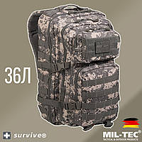 Рюкзак тактичний Mil-Tec Large Assault Pack 36 л Піксель