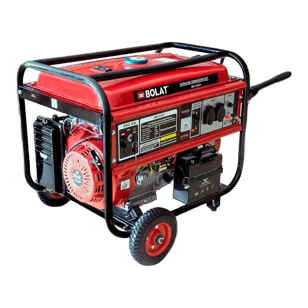 Бензиновий генератор Bolat MB-6000, фото 1