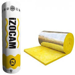 Мінвата Izokam Folio фольг. 50 мм 1200*12500 мм 15 м2.