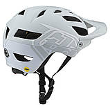 Вело шолом TLD A1 Mips Helmet Classic, [GRAY / WHITE], фото 2