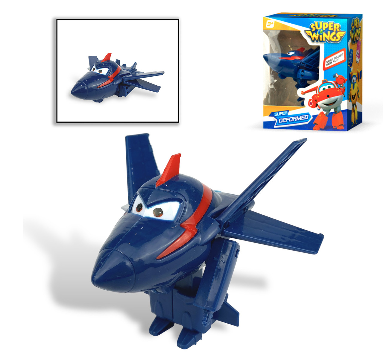 Робот-Трансформер Супер Крила Агент Чейз (Super WiNGS) DF-41-8, фото 1