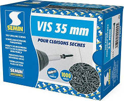Semin Саморіз 3,5*35 для металу 1000 шт Франція