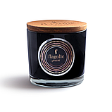 Натуральна Ароматична Свічка 100% соєвий віск Black Label Candle Flagolie 170g (0520) Irresistible, фото 2