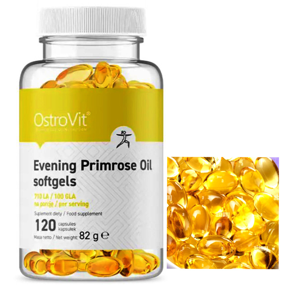 Масло вечірньої примули  OstroVit  Evening Primrose Oil 120 caps