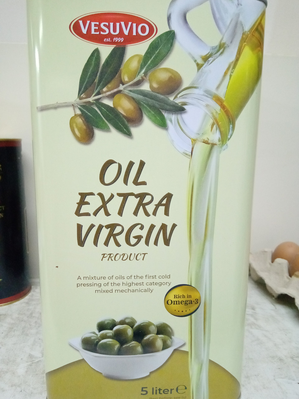 Олія оливкова Vesuvio Oil extra virgin 5 л