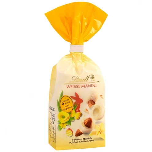 Цукерки Lindt Weisse Mandel 100g