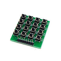 Кнопочная клавиатура, 4х4 матрица, для Arduino