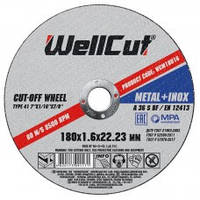 Диск отрезной WellCut 125x1,2x22,2 мм
