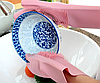 Універсальні рукавички для кухні зі щіткою KITCHEN GLOVES 5511 силіконові, фото 7