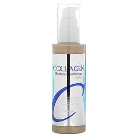 Колаген, зволожуюча тональна основа, SPF 15 № 21, Collagen Moisture Foundation Enough, 100 мл