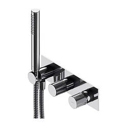 Змішувач для ванни та душу Omnires Contour прихованого монтажу chrome (CT8035/1CR)