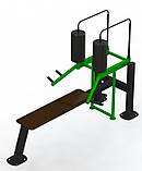 Жим вгору лежачи SiverSport SL-612, фото 5