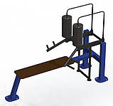 Жим вгору лежачи SiverSport SL-612, фото 2