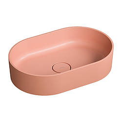Умивальник Omnires Ovo 55x36 coral (OVOUNCO)